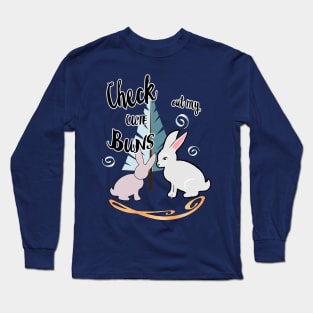 Bunnies and Trees 2 (Cute Buns) Long Sleeve T-Shirt